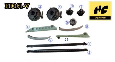 Ford Racing 4.6X Timing Chain Kit