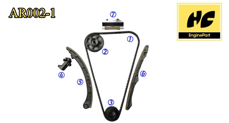 k24a2 honda parts acura tsx element timing chain kit