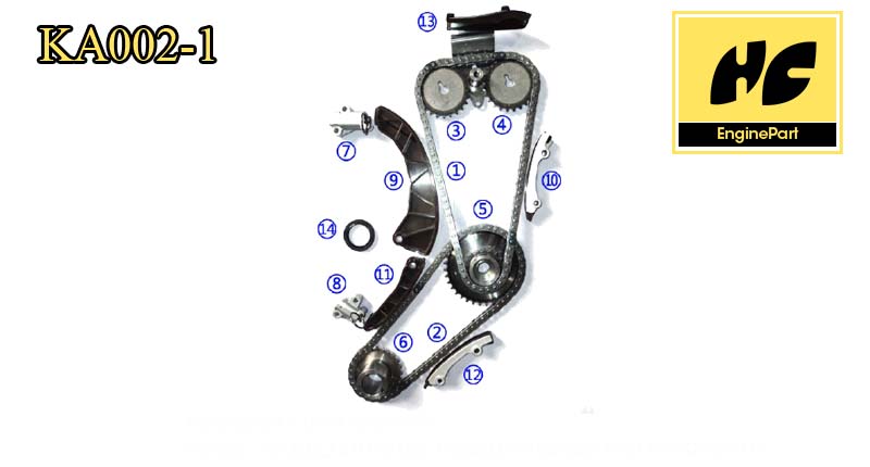 D4FA Timing Chain Kit