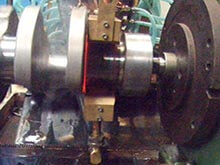 Iron shaft hardening