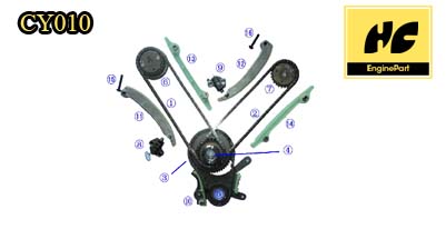 Aspen Timing chain kit