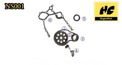 Nissan A15 Timing Chain Kit