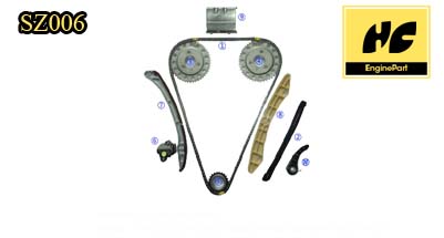 2004 Suzuki Verona Timing Chain Kit